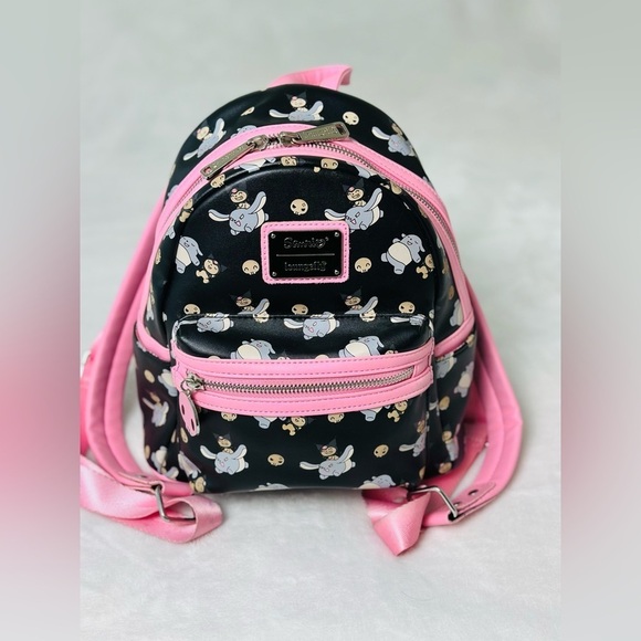 Loungefly Sanrio Glow In The Dark Kuromi and Baku Mini Backpack main image 8